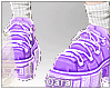 R. Goth sneakers lilac