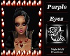 Eyes Purple Night