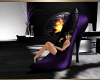 Purple Stiletto Chair
