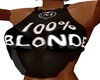 100% blonde