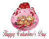 Valentines Bear Globe
