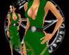 Green Pagan Dress
