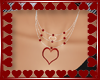 [xo] Val Necklace Red