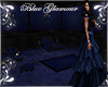 Blue Glamour Bedoir