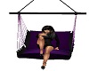 purple swing hammock