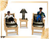 Rustic Chair Set