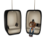 (BL)Hanging Pod chairs