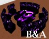 [BA] Purple B'Fly Sofa