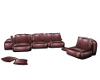 Leather Poseless Couch
