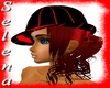 {S}Red Mafia Hat/Hair