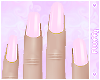 &; Pastel Pink Nails