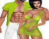 couple lime shirt*M