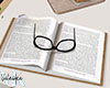 VK. Book + Glasses