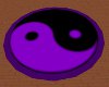 ~LDS~Yin Yang rug purple