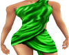 {S} Green Wrapped Dress