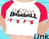 Unks Her Baseball Top