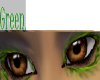 Green EyeLashes