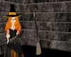 'Halloween Witch Broom