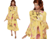TF* Yellow Modest Dress