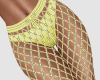 CA Yellow Crochet Pants
