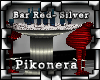 !P^ Bar Red Silver