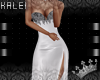 ♔K Glamour Gown White