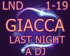 GIACCA - Last Night a DJ