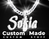 Custom Sofia Chain