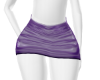 Skirt purple Leather1705