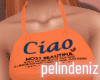 [P] Ciao orange top