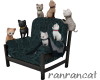 ☆chair cats blue