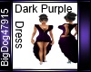 [BD] Dark Puirple Dress