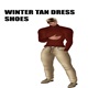 WINTER TAN DRESS SHOES