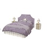 Purple French Bed