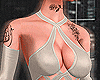 Beige Bodysuit + Tattoos