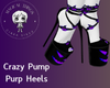 Crazy Pump Purp Heels
