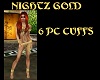 NIGHTZ GOLD 6PC CUFFS