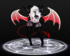 Red Demon Wings Warrior