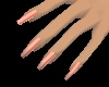 Xtra Long Nails in Peach