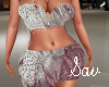 Wht/Pink SparkleClubwear