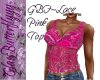 GBF~Lace Top Pink