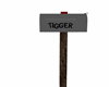 Tigger Mailbox sign