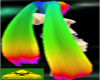 A.Rave Rainbow Ponytails