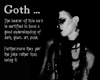 Goth Card