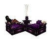 purple splash chair