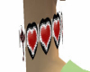 [NC6] Red hearts collar