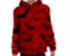 Red Bat Hoodie - M