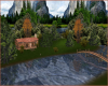 Cabin In Mountains