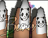 B' Panda Nails :D