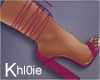 K claire pink heels